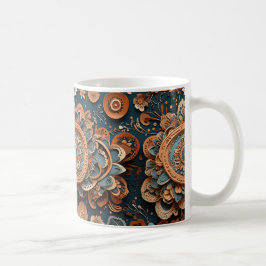 Intricate Blommigt Harmony Kaffemugg