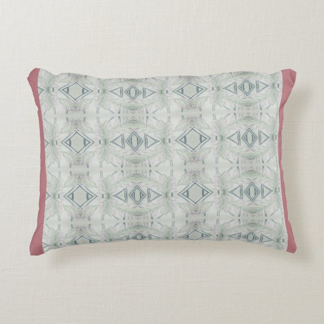 Intricate Blue  Prydnadskudde (Framsidan)