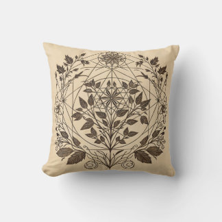 Intricate Botanical Dekorativ kudde