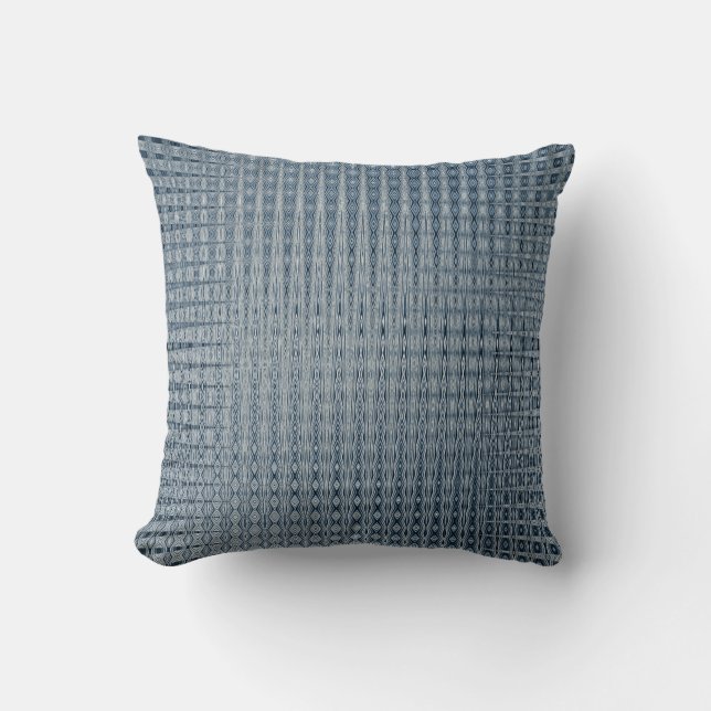 Intricate Deep Blue Mönster Kudde (Framsida)