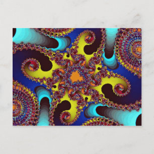 Intricate Fractal Vykort