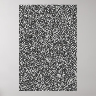 Intricate Geometric Upprepande Mönster Poster