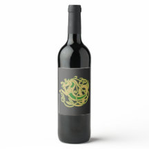 Intricate Guld Celtic Horse