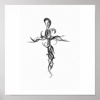 Intricate Kor-utskrift Poster