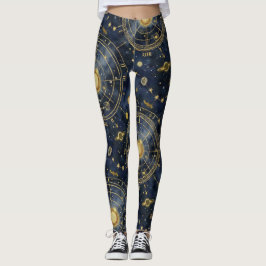 Intricate Star Celestial Kartor Galaxy Leggings