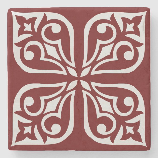 INTRICATE TILE MÖNSTER STENUNDERLÄGG (Framsidan)