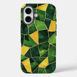 Intricate Turtle Snäcka Mosaic Phone Case
