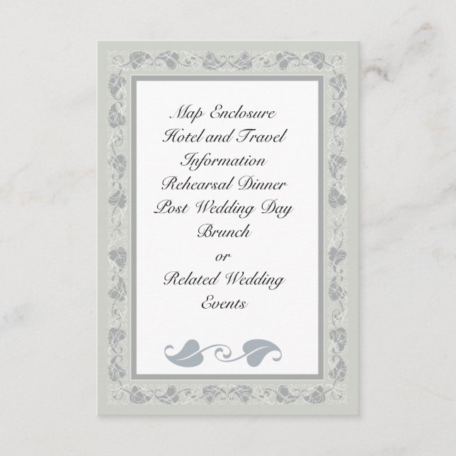 Intricate Vines-höljeskort Tilläggskort (Framsida)