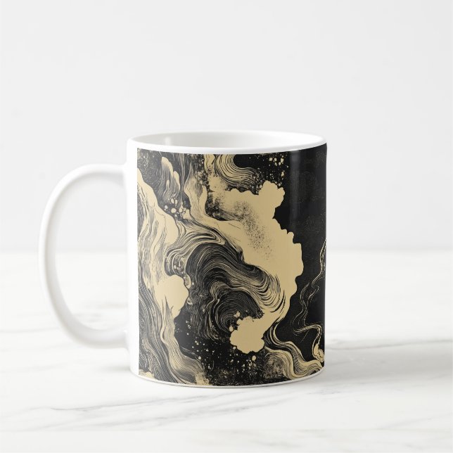 Intricate wave kaffemugg (Vänster)