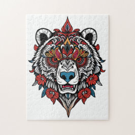 Intricera bröstkorgsrör med Blommigt design Pussel