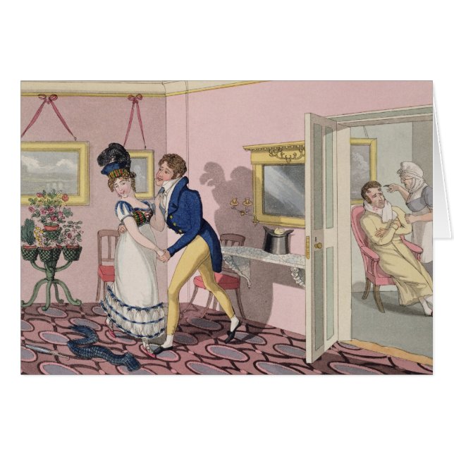 Intrig pläterar 10 från 'den nödvändiga hälsningskort (Framsidan Horizontal)