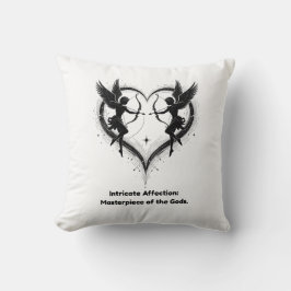 Intrikat Affektions-T-Shirt Kudde
