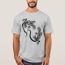 Intrikat Ornamentalt Mandala Ödledesignpar