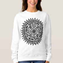 Intrikat Sakral Geometri handgjord Mandala –