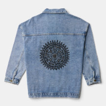 Intrikat Sakral Geometrisk Handgjord Mandala –
