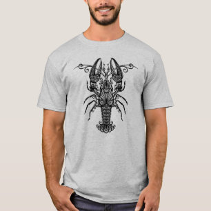Intrikat Tribal Mandala Hummer Ornamenterad T-Shir T Shirt