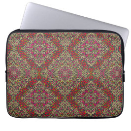 Intrikatisk, traditionell orientalisk motifdesign laptop fodral