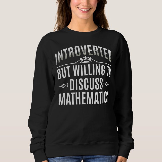 Introducerad matematik t shirt (Framsida)