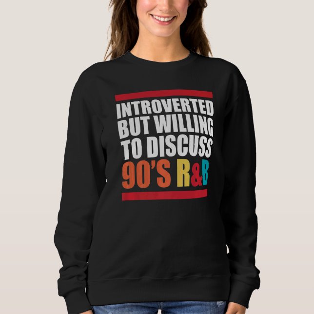 Introducerad men villig att diskutera 90-talets RN T Shirt (Framsida)