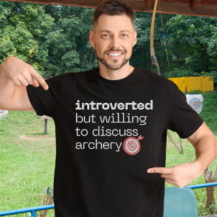 Introducerad men villig att diskutera arkeologi t shirt