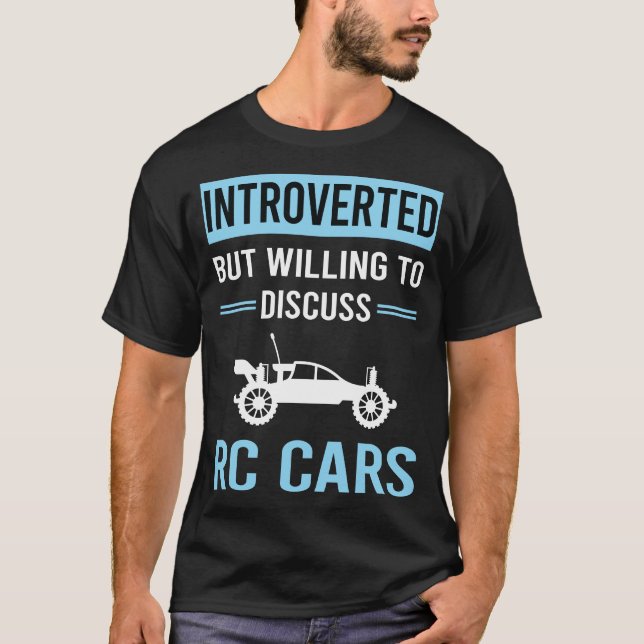 Introducerade RC-bilar T Shirt (Framsida)