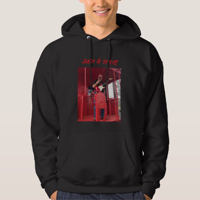 Introducing the Exclusive "Just A Taste" Hoodie (Framsida)