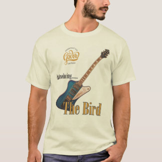 Introduktion av fågeln t-shirt