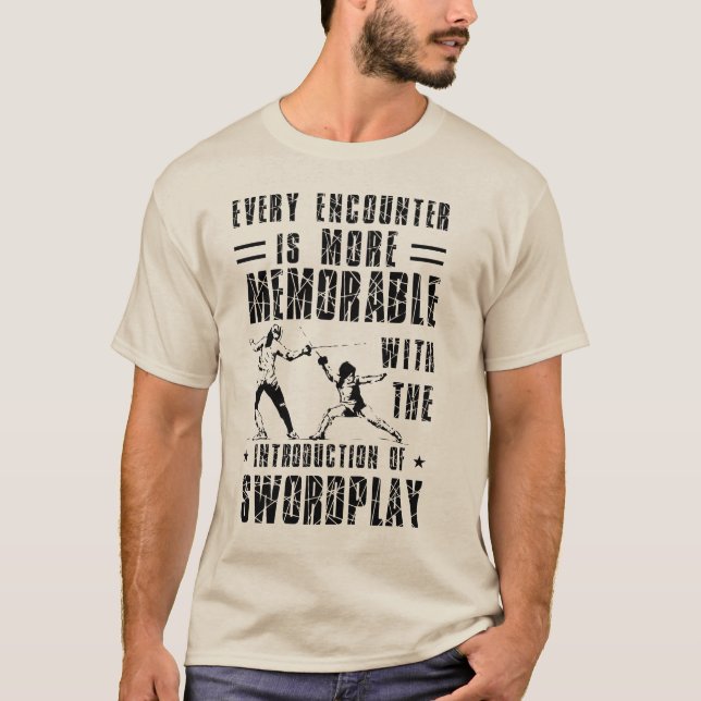 Introduktion av Swordplay T-shirt (Framsida)