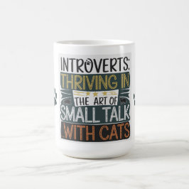 Introduktion till dragning med katter kaffemugg