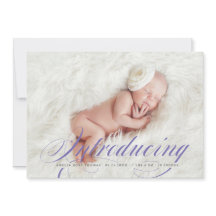 Introduktion till Elegant Fullt Bleed Photo Nyfödd