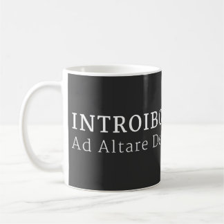 Introibo Ad Altare Dei Kaffemugg