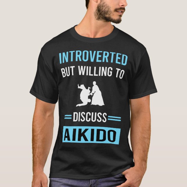 Introvert Aikido T Shirt (Framsida)