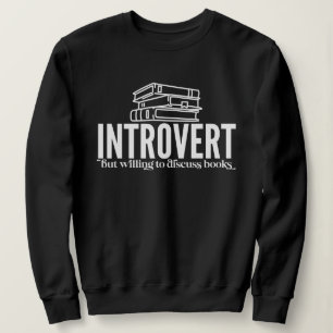 Introvert Bok Älskare T Shirt