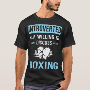 Introvert bokning t shirt