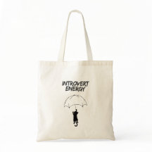 Introvert Energy – Redigerbar Citat Katt Shoppingv