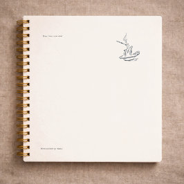 Introvert Gift Minimalist Line Art Planner