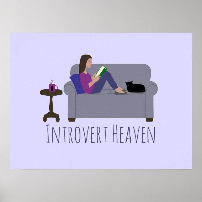 Introvert Heaven Poster (Framsidan)