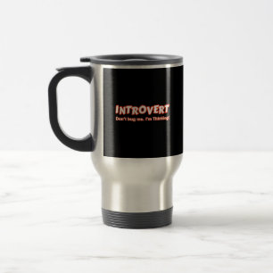 Introvert - Kryp mig inte, jag tänker Resemugg