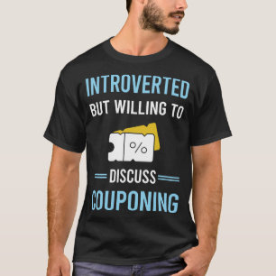 Introvert kupong kuponger Kupong Kupongaren T Shirt