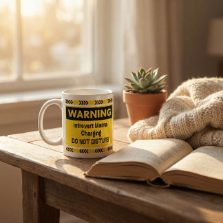 Introvert Mamma Laddar Rolig Kaffemugg Present