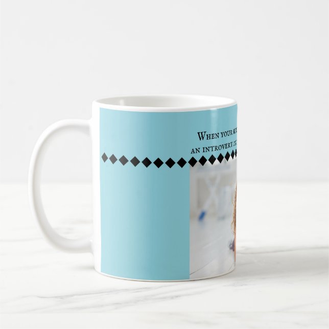 Introvert Meme Mugg (Vänster)