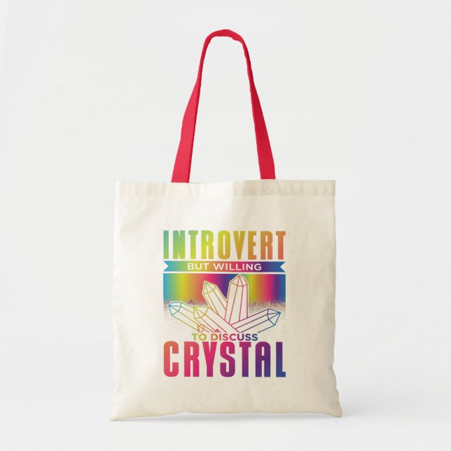 Introvert, men vill diskutera Crystal Tygkasse (Framsidan)