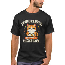 Introvert men villig att diskutera Katter Rolig Ka