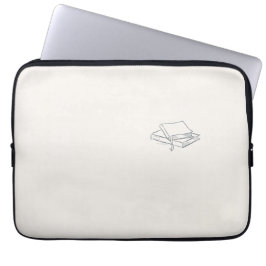 Introvert Minimalist Line Art  Laptop Fodral