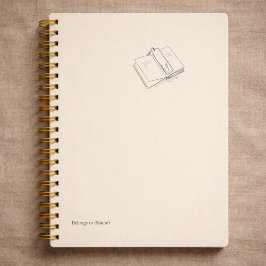 Introvert Minimalist Line Art Literary Gift