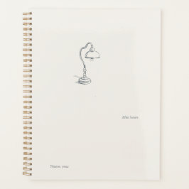 Introvert Minimalist Quiet Solitude Planner