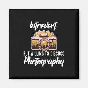 Introvert Photography Magnet