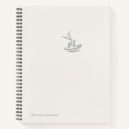 Introvert Quiet Solitude Giftable Notebook