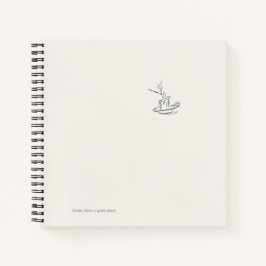 Introvert Quiet Solitude Giftable Notebook