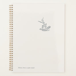 Introvert Quiet Solitude Minimalist Planner